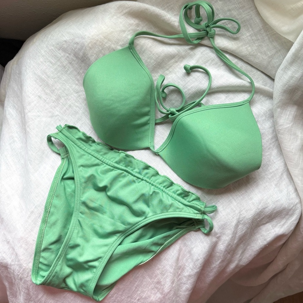 JETS Australia green beach swim bikini set‎